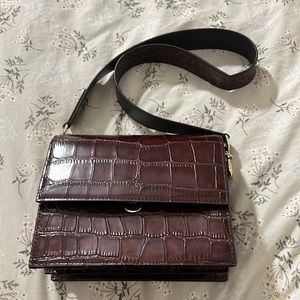 Women’s Crossbody Bag Dark Red Perfect Condition